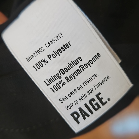 Paige Black Studded Sheer Sleeves Lined Belted Dress - Picture 5 of 5